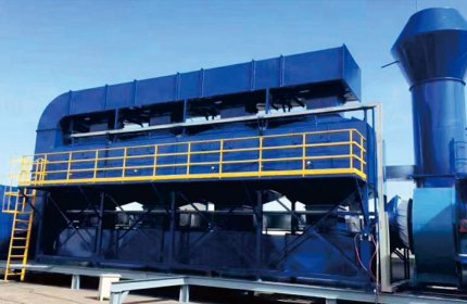 活性碳吸附脫附+催化燃燒（印度）